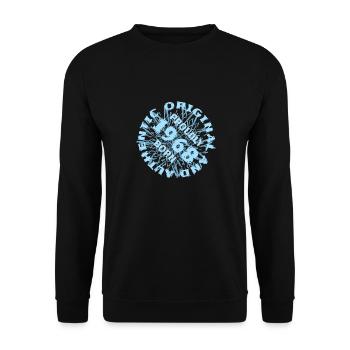 1968 - Unisex Sweatshirt - black - Front - Alina (178cm) & Michal (187cm)