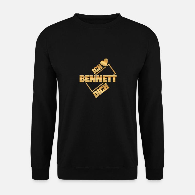 Bennett als Couple - Unisex Pullover - Schwarz