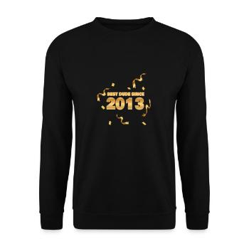 2013 - Unisex Pullover - Schwarz - Vorne - Alina (178cm) & Michal (187cm)