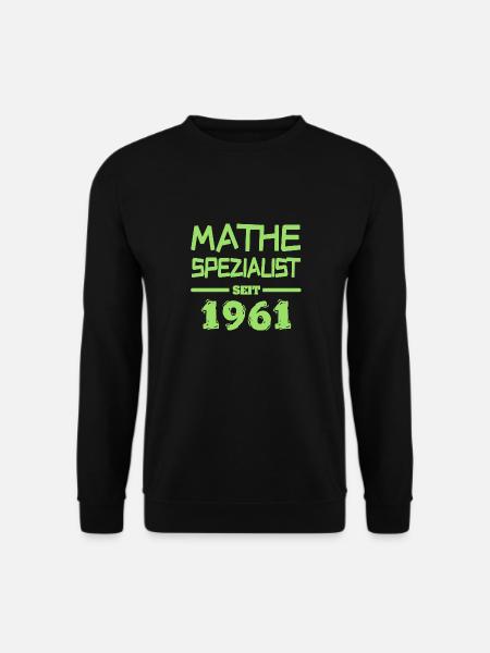Mathologue 1961 - Sweat-shirt Unisexe - noir