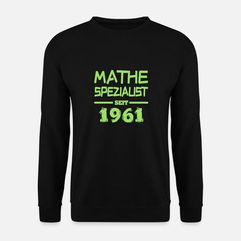 Math specialist 1961 - Unisex Sweatshirt - black