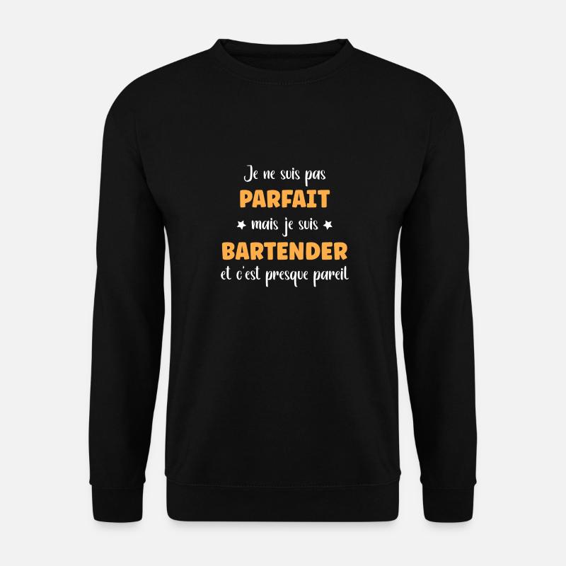 Bartender - Sweat-shirt Unisexe - noir