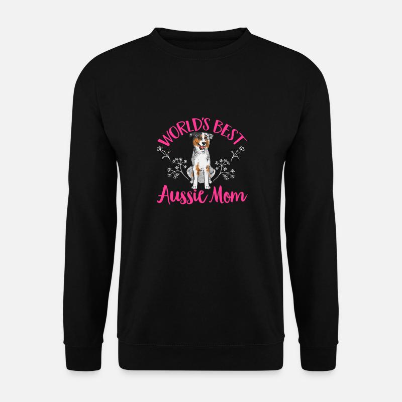 Berger australien miniature - Sweat-shirt Unisexe - noir