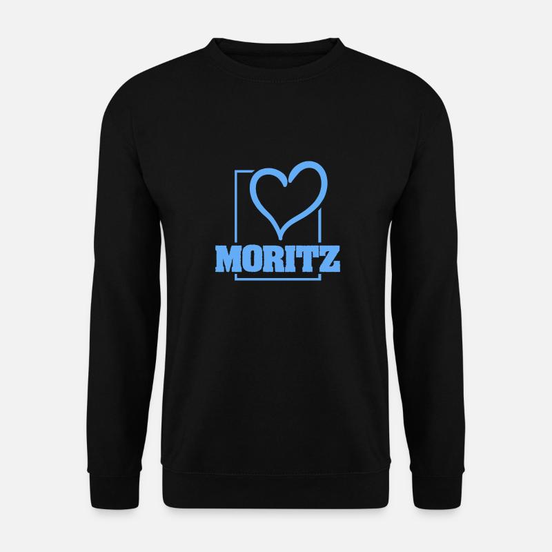 Gift for Moritz - Unisex Sweatshirt - black