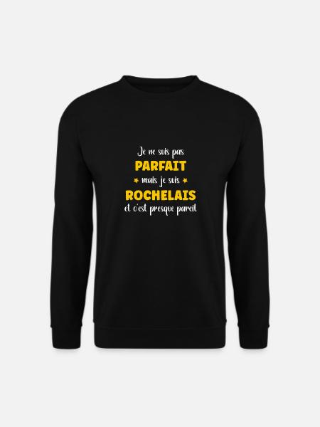 rochelais - Sweat-shirt Unisexe - noir