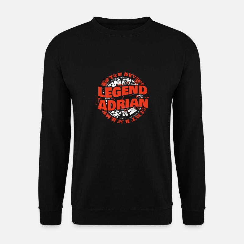 Adrian - Unisex Pullover - Schwarz