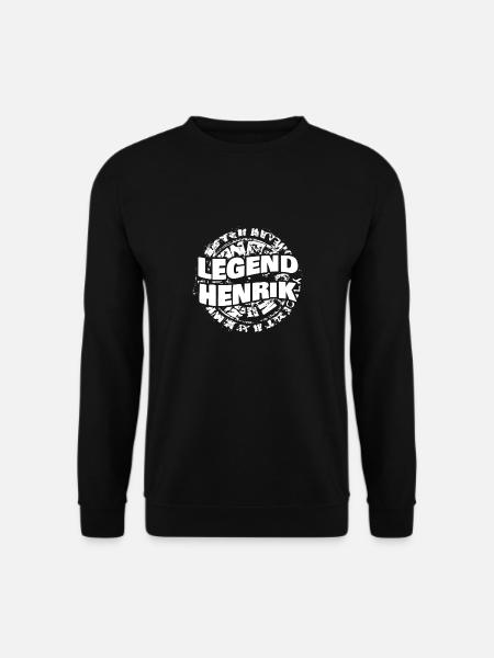 Gift for Henrik - Unisex Sweatshirt - black