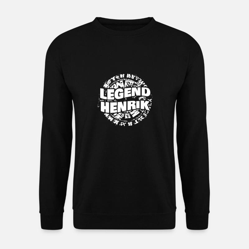 Geschenk für Henrik - Unisex Pullover - Schwarz