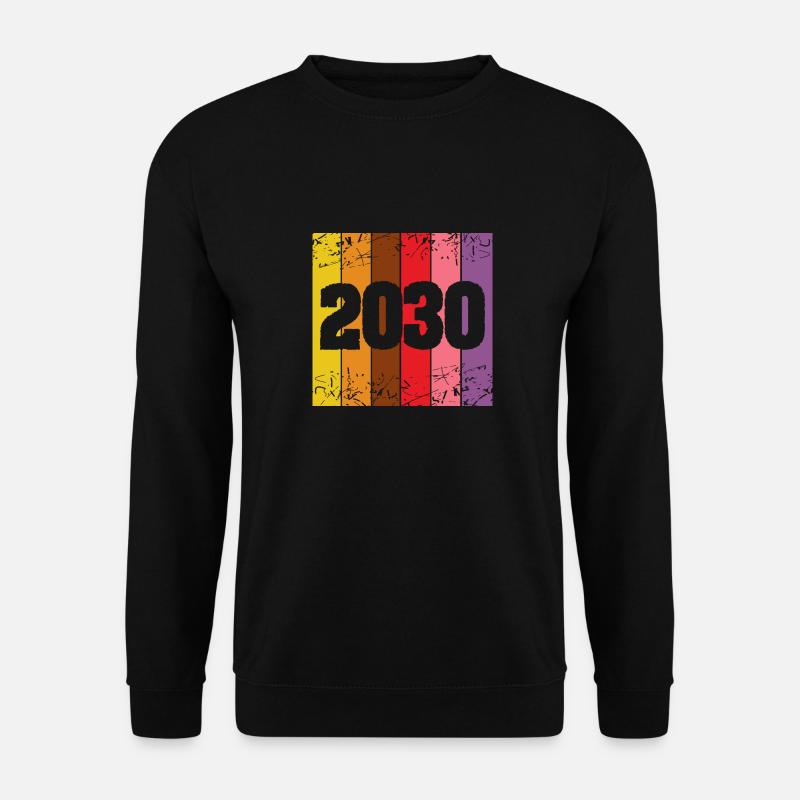 2030 - Unisex Sweatshirt - black