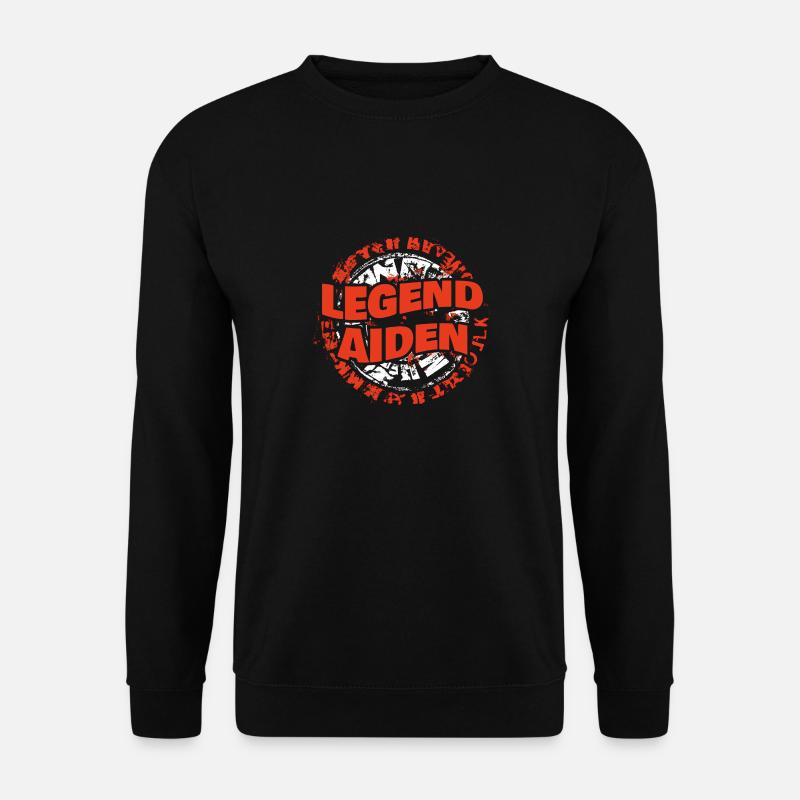 Geschenk für Aiden - Unisex Pullover - Schwarz