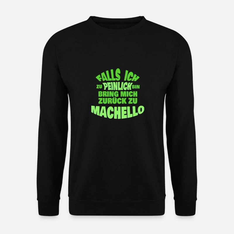 Machello - Unisex Sweatshirt - black