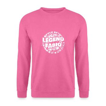 Fabio - Sweat-shirt Unisexe - rose - Devant