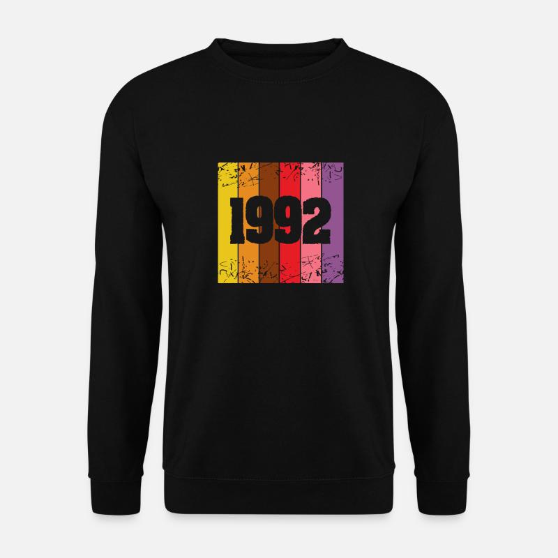 Jahreszahl 1992 - Unisex Pullover - Schwarz