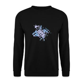 Ordinateur 1978 - Sweat-shirt Unisexe - noir - Devant - Alina (178cm) & Michal (187cm)