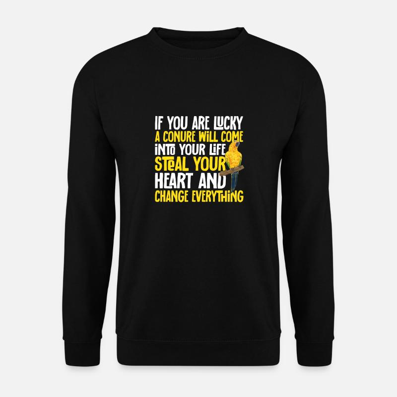 Parakeet, Parrot, Parakeet, Bird - Unisex Sweatshirt - black