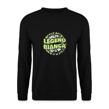 Ms. Bianca - Unisex Sweatshirt - black - Front - Alina (178cm) & Michal (187cm)