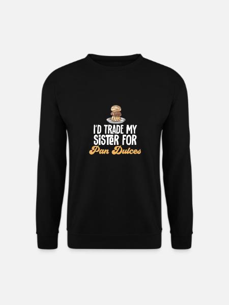 Concha Hispanic Mexican Pan Dulce - Unisex Sweatshirt - black