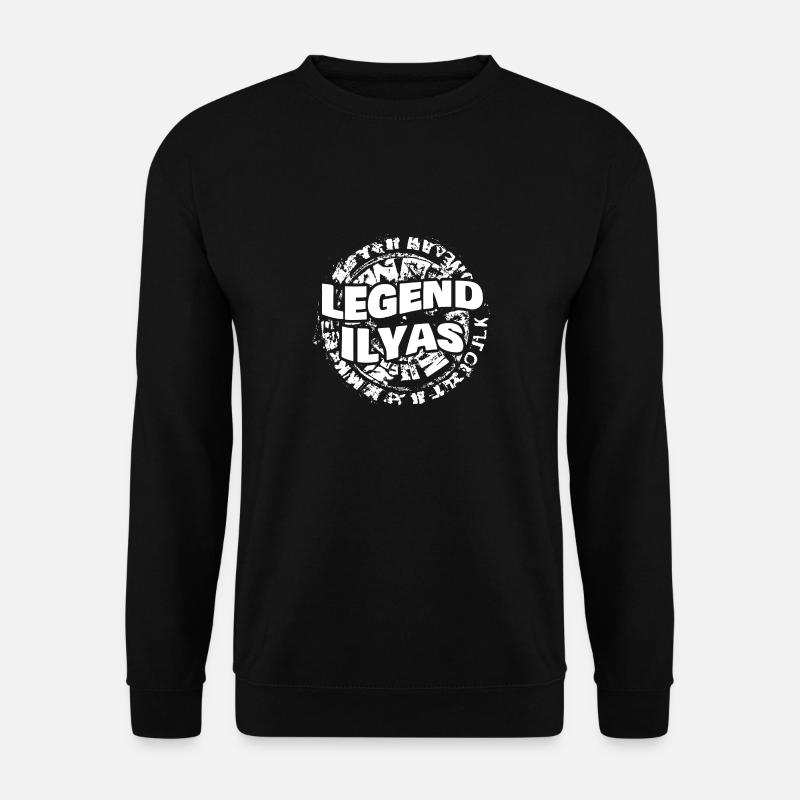 Mann Ilyas - Unisex Pullover - Schwarz