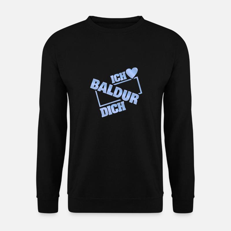 Couple Baldur - Unisex Pullover - Schwarz