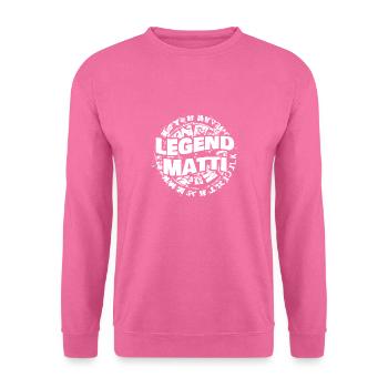 Cadeau pour Matti - Sweat-shirt Unisexe - rose - Devant
