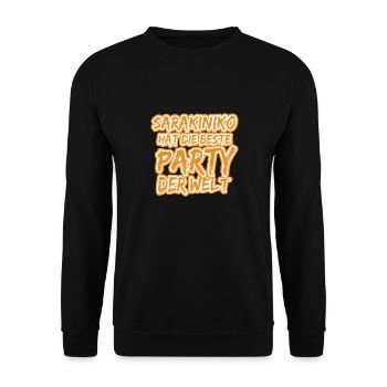 Gift for Sarakiniko - Unisex Sweatshirt - black - Front - Alina (178cm) & Michal (187cm)