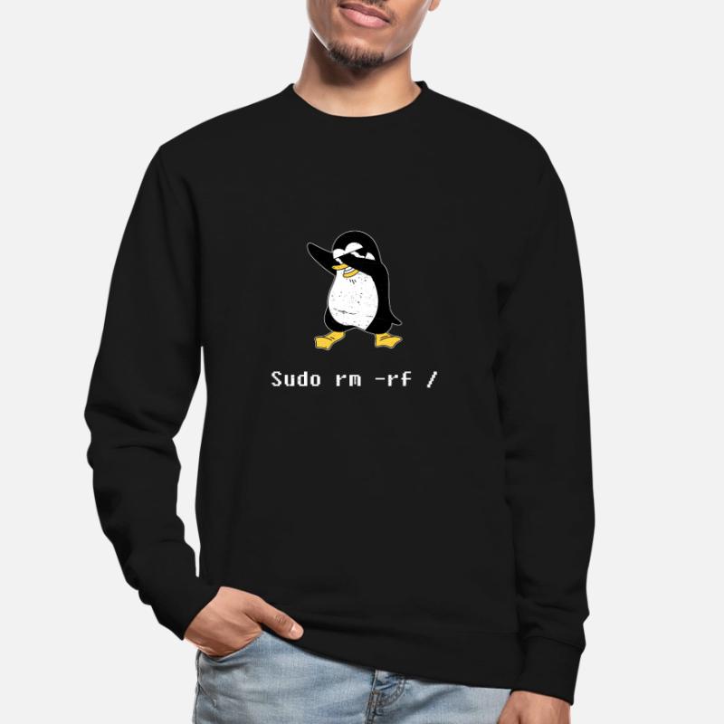 Sudo rm RF Admin Sysadmin Java Linux Geschenk Unisex Pullover