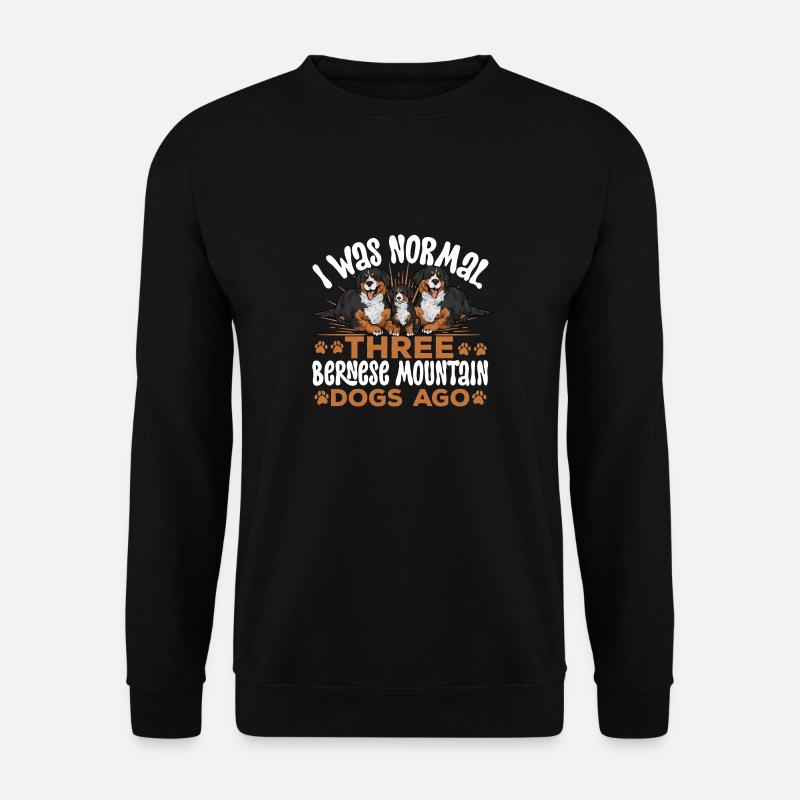 Bernese Mountain Dog - Unisex Sweatshirt - black