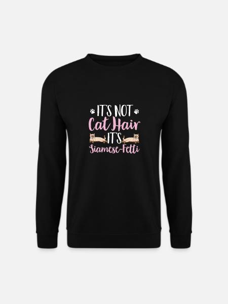 Siamkatze - Unisex Pullover - Schwarz