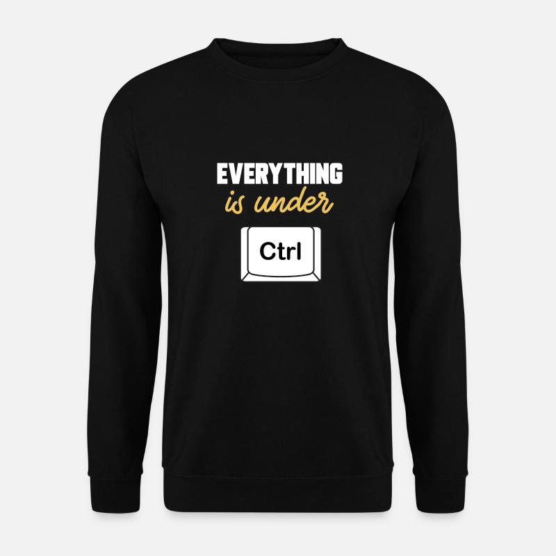 Cybersecurity Hackers IT Security - Unisex Sweatshirt - black