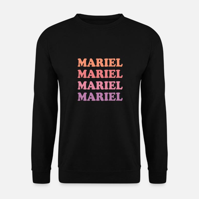 Mariel comme nom - Sweat-shirt Unisexe - noir