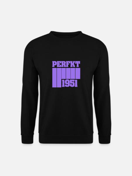 Perfekt 1951 - Unisex Pullover - Schwarz