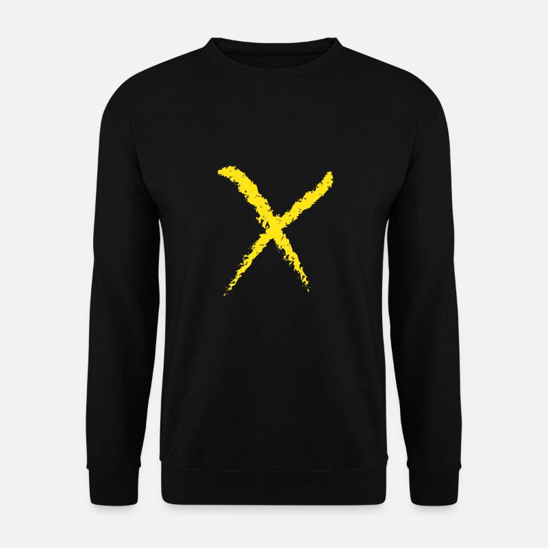 X - Unisex Sweatshirt - black