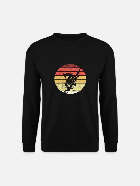 Retro Vintage Koala Bear Silhouette Marsupial - Unisex Sweatshirt - black