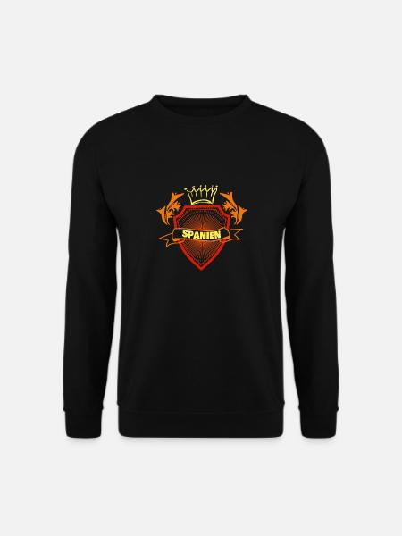 Holidays on and in Spain - Unisex Sweatshirt - black