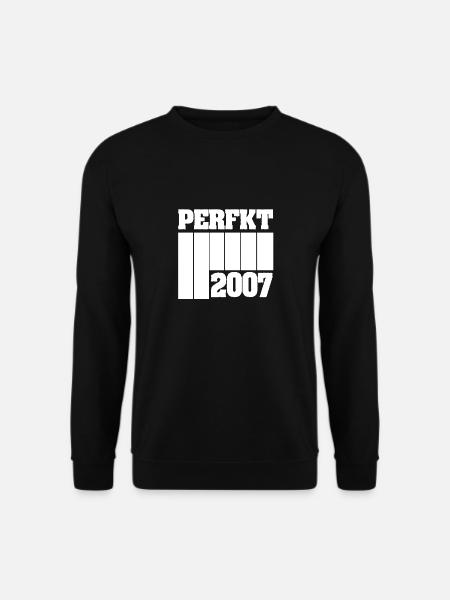 Jahr 2007 - Unisex Pullover - Schwarz