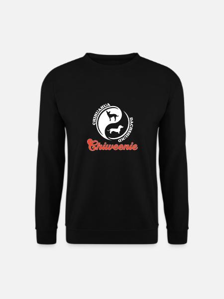 Chiweenie Chien - Sweat-shirt Unisexe - noir