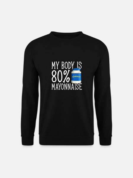 Mayonnaise - Unisex Sweatshirt - black