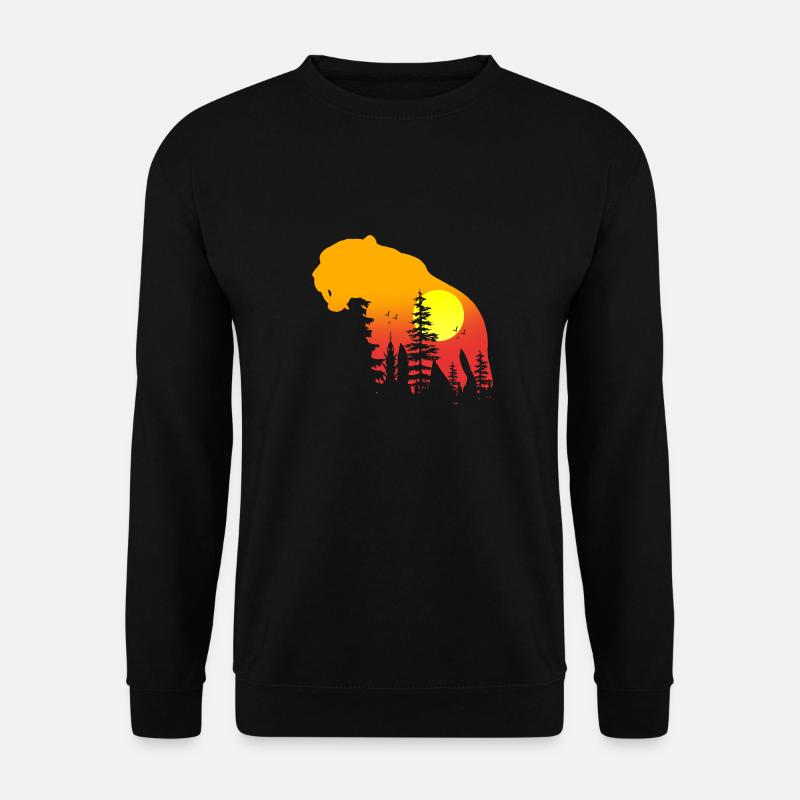 Säbelzahntiger - Unisex Pullover - Schwarz