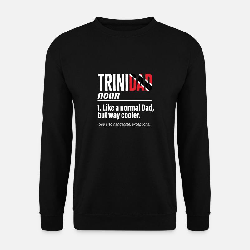 Drapeau de Trinité-et-Tobago - Sweat-shirt Unisexe - noir