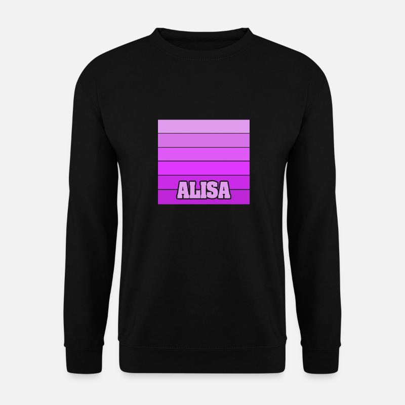 Gift for Alisa - Unisex Sweatshirt - black