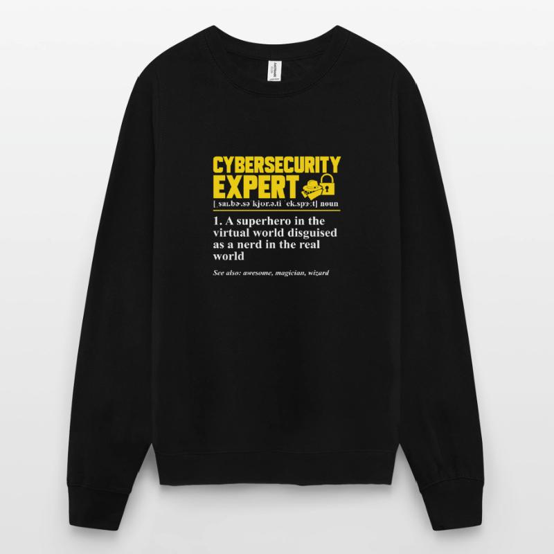 Cybersecurity Hackers IT Security Unisex Sweatshirt