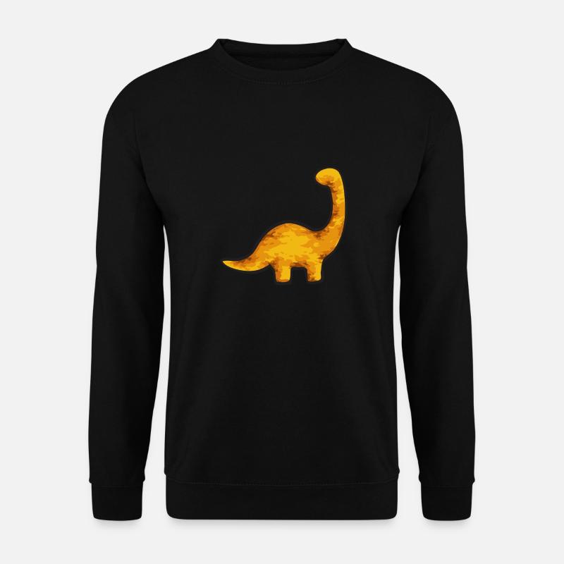 Dino Nuggets Dinosaur Chicken Nuggets - Unisex Sweatshirt - black