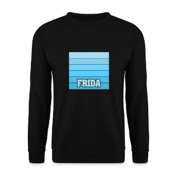 Nom de la femme Nom de la femme - Sweat-shirt Unisexe - noir - Devant - Alina (178cm) & Michal (187cm)