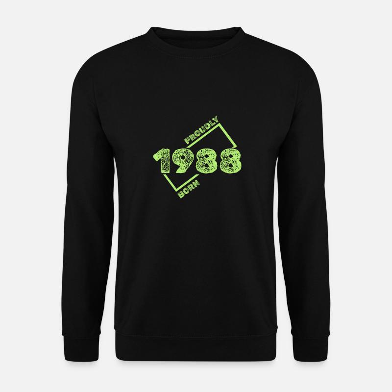 1988 - Unisex Pullover - Schwarz