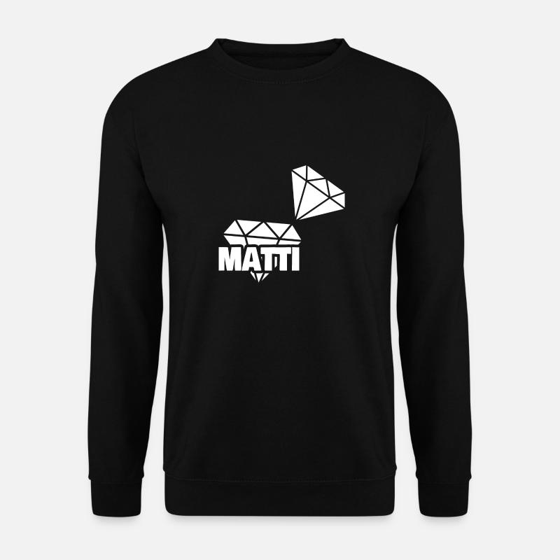 Matti - Unisex Sweatshirt - black