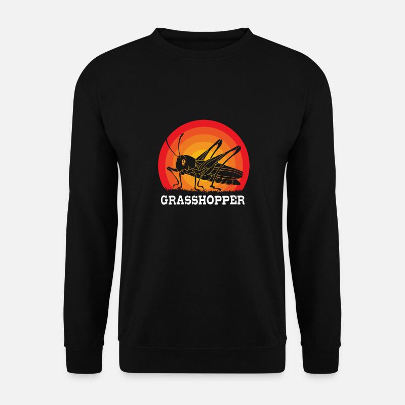 Sauterelle sauterelle - Sweat-shirt Unisexe - noir