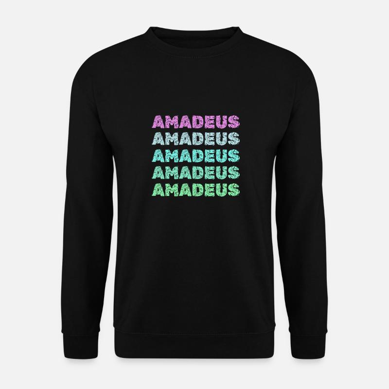 Amadeus als Amadeus - Unisex Pullover - Schwarz
