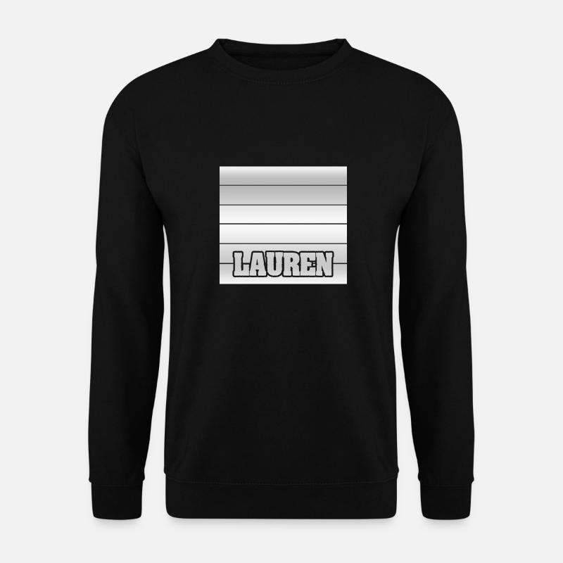 Lauren - Unisex Pullover - Schwarz