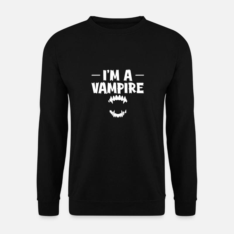 I'M A VAMPIRE - Unisex Sweatshirt - black