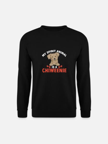 Chiweenie Chien - Sweat-shirt Unisexe - noir